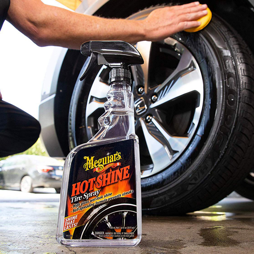 Dressing Anvelope Meguiar's Hot Shine Tyre Spray - 710 ML [3]