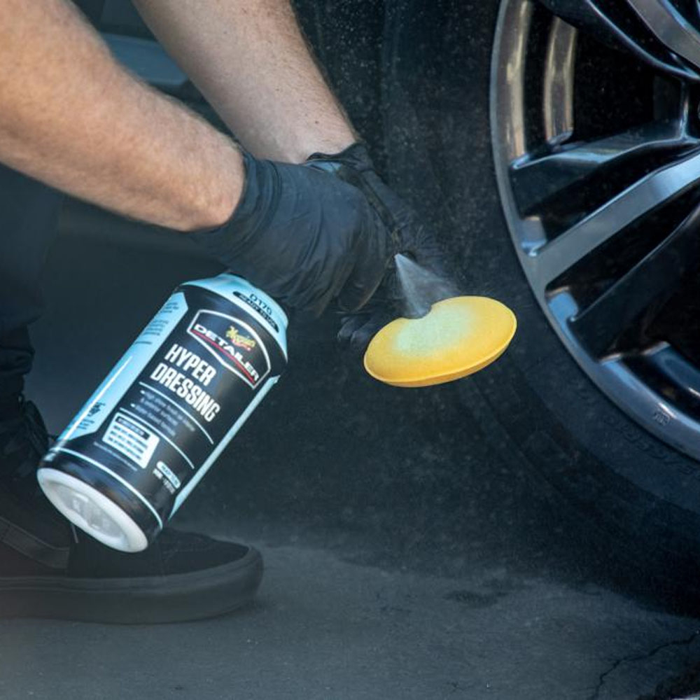 Dressing Plastic si Cauciuc Meguiar's Hyper Dressing - 946 ML [4]