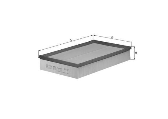 Filtru aer KNECHT LX700 [2]