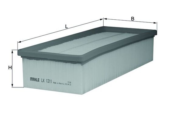 Filtru aer KNECHT LX1211 [2]