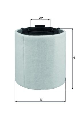 Filtru aer KNECHT LX2831 [2]