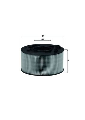 Filtru aer KNECHT LX759 [1]
