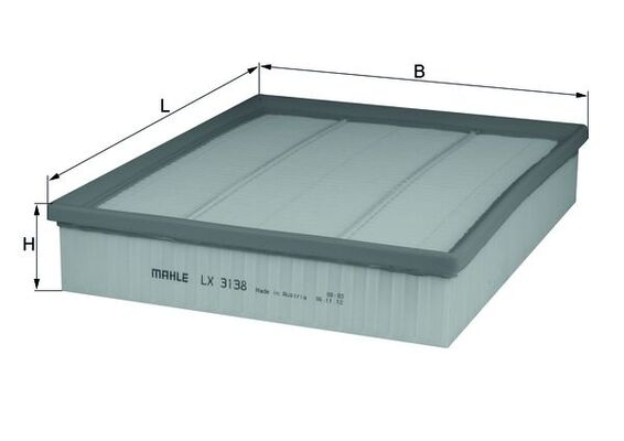 Filtru aer KNECHT LX3138 [2]