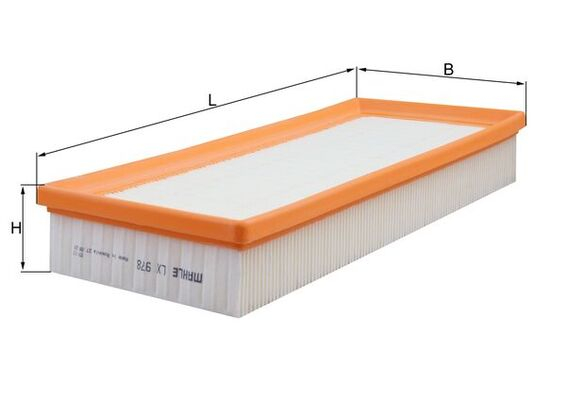 Filtru aer KNECHT LX978 [1]