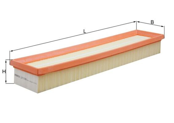 Filtru aer KNECHT LX1745 [1]