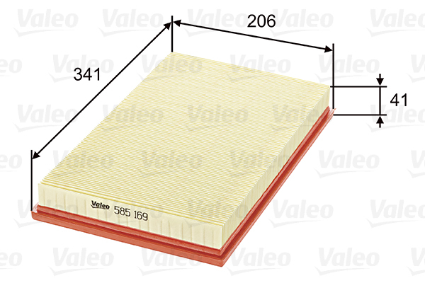 Filtru aer VALEO 585169 [2]