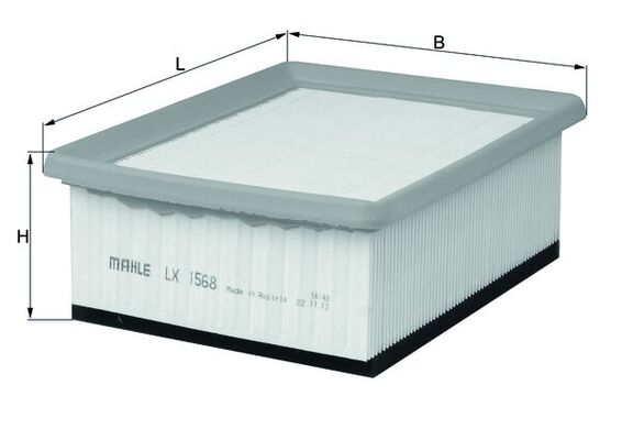 Filtru aer KNECHT LX1568 [2]