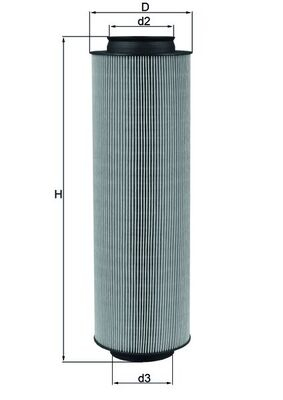 Filtru aer KNECHT LX791 [1]