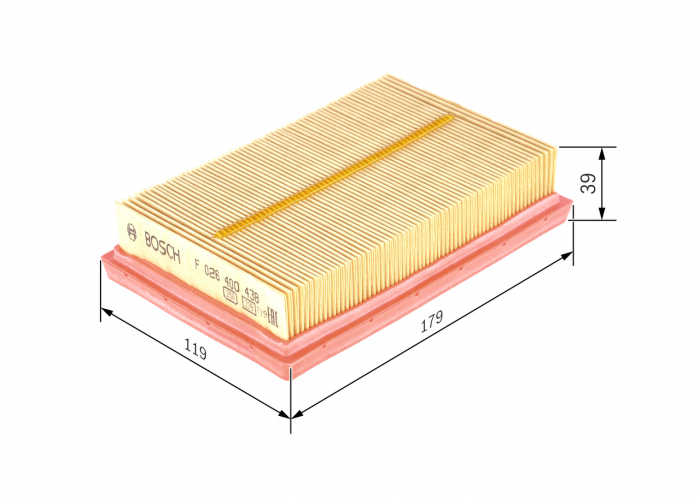 Filtru Aer BOSCH F026400438 [1]