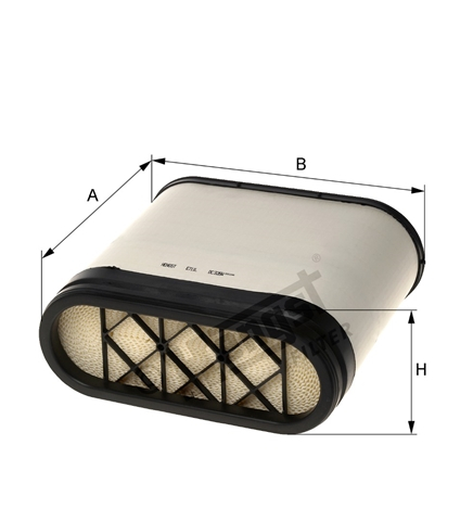 Filtru aer HENGST E711L [1]