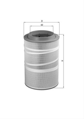 Filtru aer MAHLE LX1278 [1]