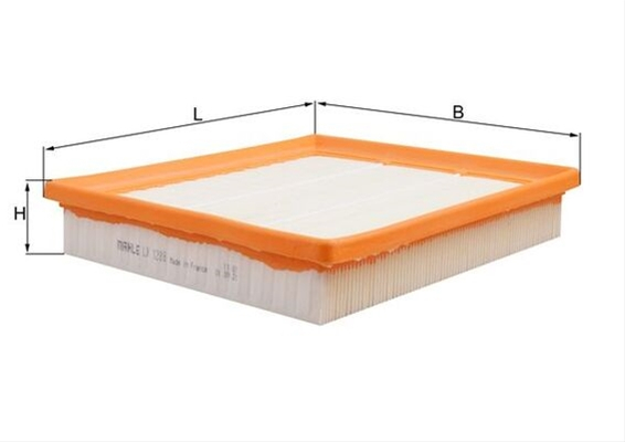Filtru aer MAHLE LX1288 [1]