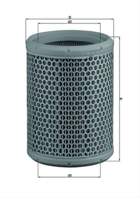 Filtru aer MAHLE LX130 [1]