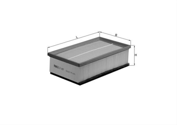 Filtru aer MAHLE LX1497 [1]