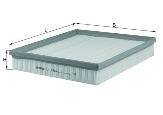Filtru aer MAHLE LX1586 [1]