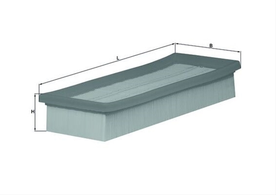 Filtru aer MAHLE LX1601 [1]