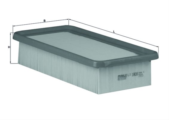 Filtru aer MAHLE LX1808 [1]