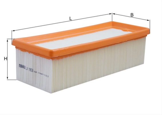 Filtru aer MAHLE LX1953 [1]