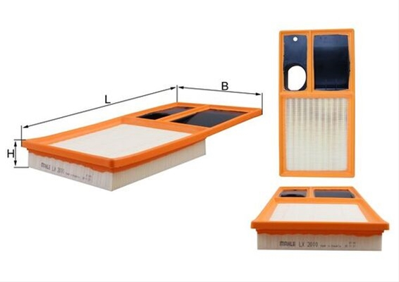 Filtru aer MAHLE LX2010 [1]