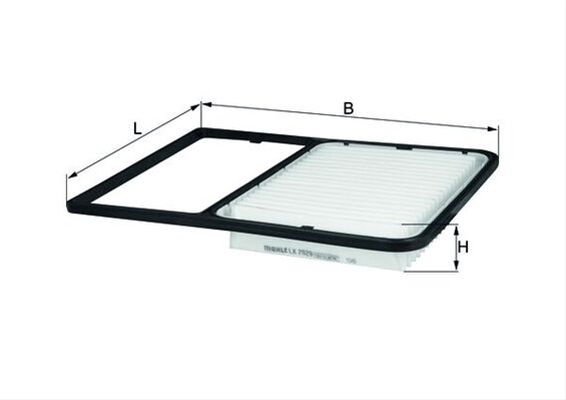 Filtru aer MAHLE LX2029 [1]