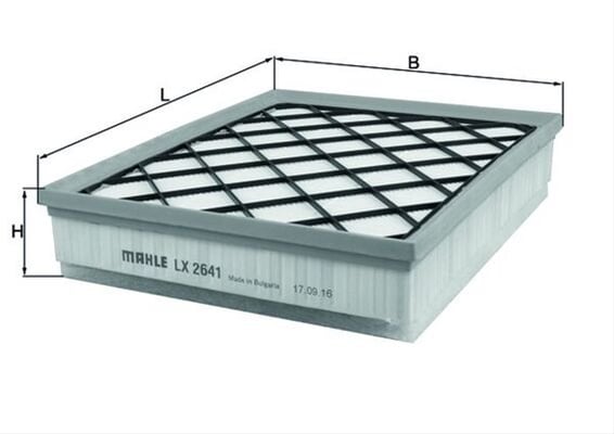 Filtru aer MAHLE LX2641 [1]