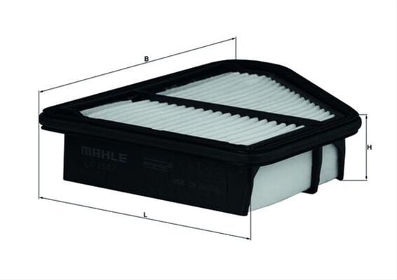 Filtru aer MAHLE LX2647 [1]