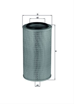 Filtru aer MAHLE LX265 [1]