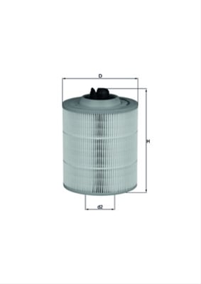 Filtru aer MAHLE LX2685 [1]