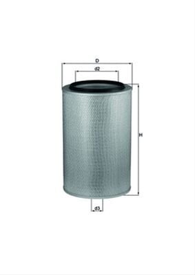 Filtru aer MAHLE LX273 [1]