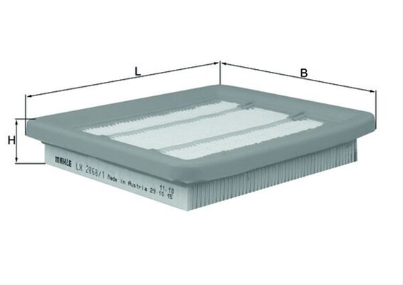 Filtru aer MAHLE LX2868/1 [1]