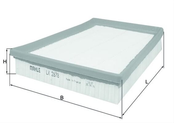 Filtru aer MAHLE LX2878 [1]