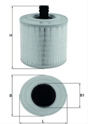 Filtru aer MAHLE LX3015/14 [1]