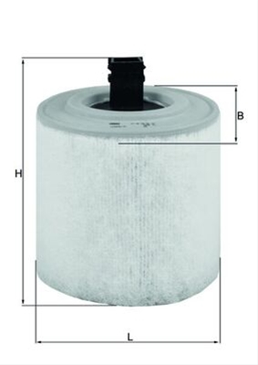 Filtru aer MAHLE LX3015/16 [1]