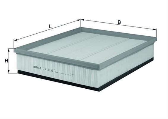 Filtru aer MAHLE LX3139 [1]