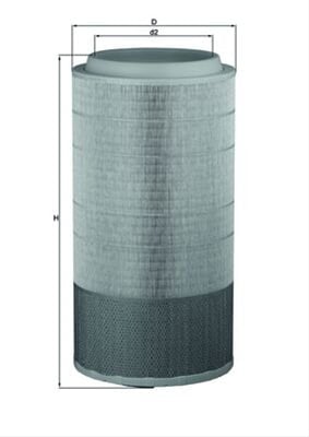 Filtru aer MAHLE LX3155 [1]