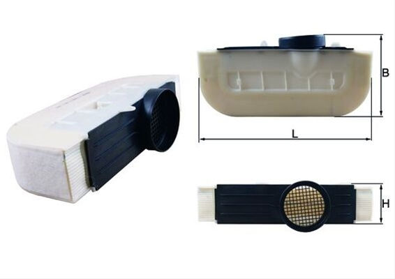 Filtru aer MAHLE LX3294/4 [2]