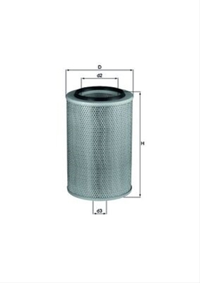 Filtru aer MAHLE LX345 [1]