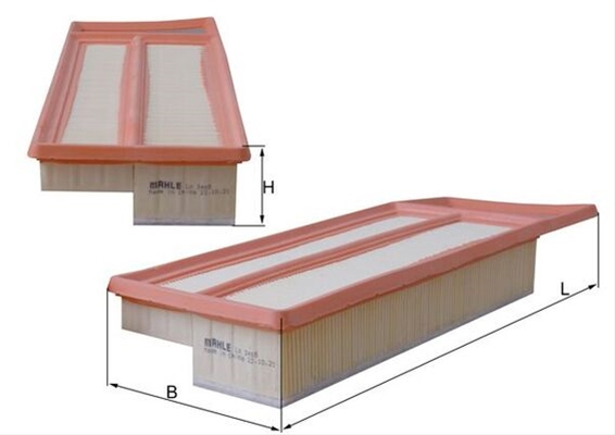 Filtru aer MAHLE LX3465 [1]