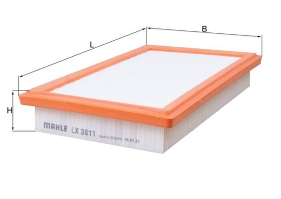 Filtru aer MAHLE LX3811 [3]