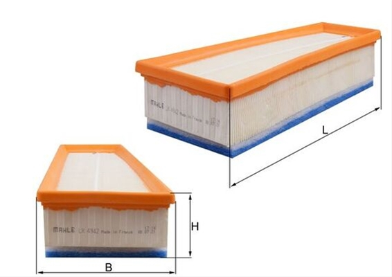 Filtru aer MAHLE LX4942 [1]