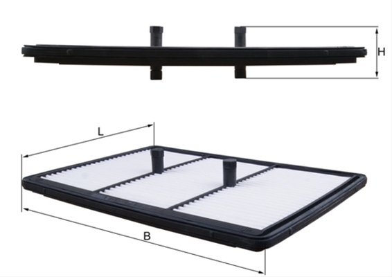 Filtru aer MAHLE LX5364 [1]