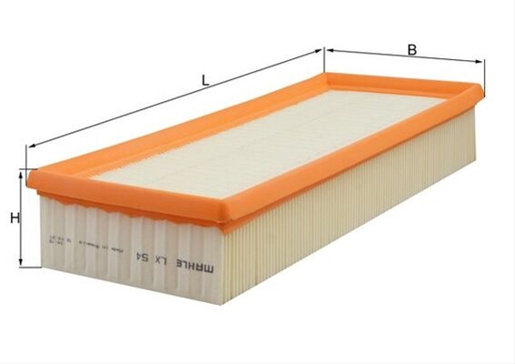 Filtru aer MAHLE LX54 [1]