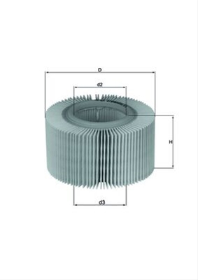 Filtru aer MAHLE LX578 [3]