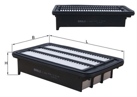 Filtru aer MAHLE LX5806 [1]