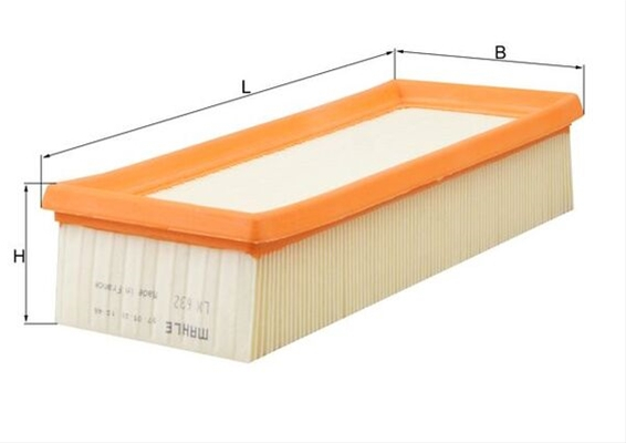 Filtru aer MAHLE LX632 [2]