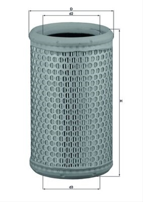 Filtru aer MAHLE LX646/1 [1]