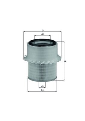 Filtru aer MAHLE LX673 [1]