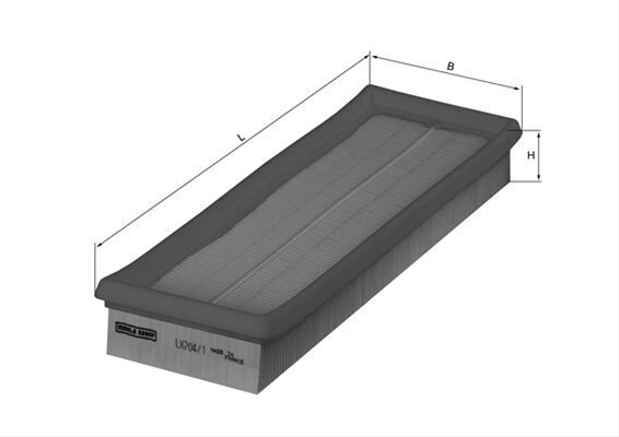 Filtru aer MAHLE LX704/1 [1]