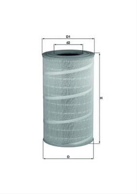 Filtru aer MAHLE LX712 [1]