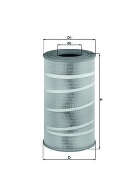 Filtru aer MAHLE LX7210/7 [1]